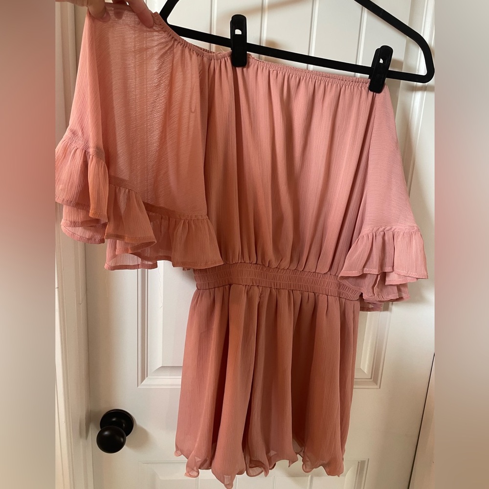 Off the shoulder romper